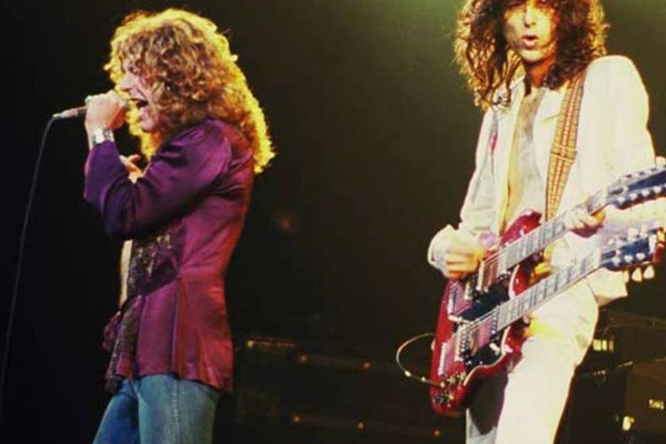 Led Zeppelin se reúne em Londres para lançar filme