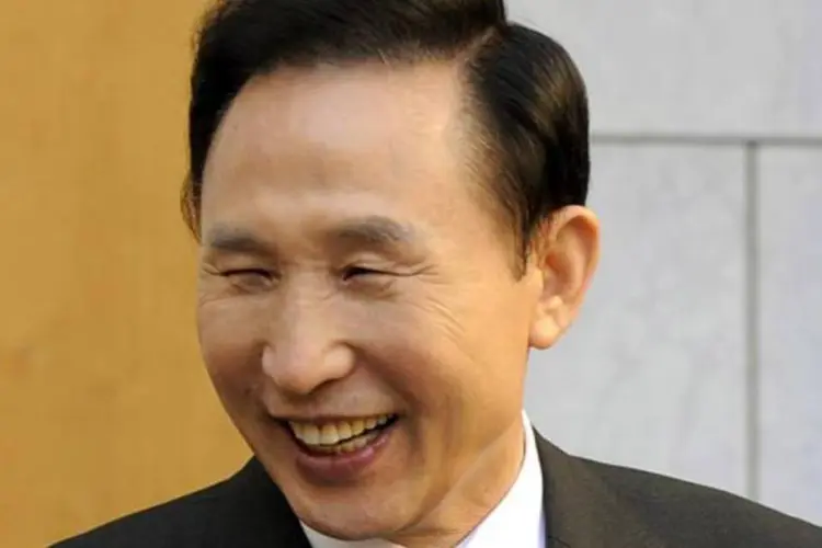 Myung-Bak, presidente sul-coreano: Norte tem de aproveitar oportunidade de negociar (Getty Images)