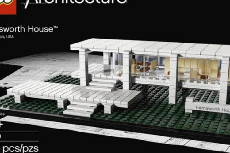 Lego Arquiteture Ludwig Mies van der Rohe (Divulgação/Lego)
