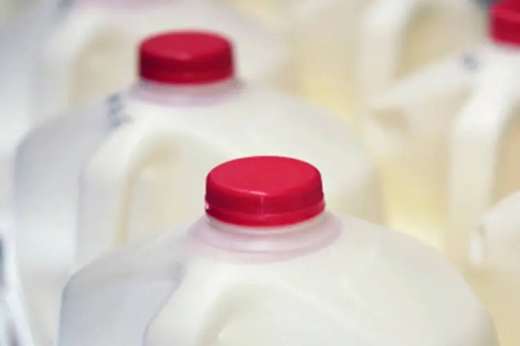 
	Leite: a companhia chegou a produzir 1,5 milh&atilde;o de litros de leite por dia
 (Getty Images)