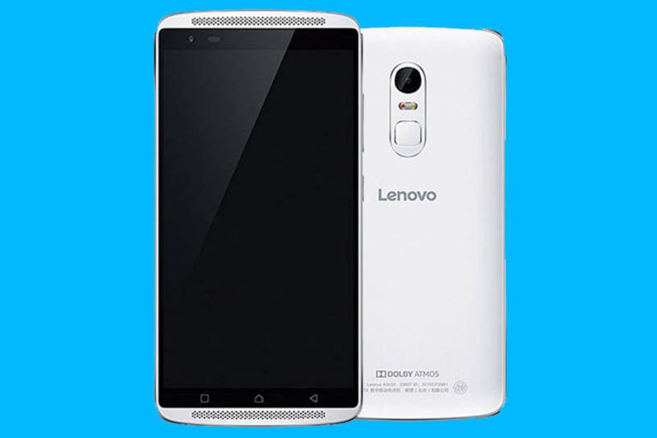 Lenovo Vibe: smartphone tem tela de 5,5 polegadas e câmera traseira de 13 megapixels (Divulgação/Lenovo)
