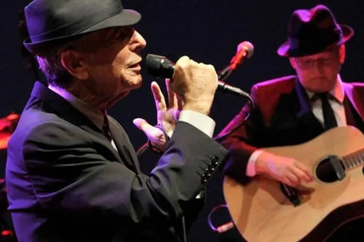 Leonard Cohen: cantor canadense compôs Hallelujah, uma de suas obras mais populares (Kevin Winter/Getty Images)