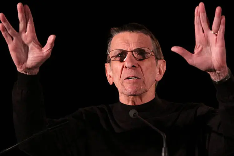 Leonard Nimoy: ator americano interpretou o personagem Spock, de Star Trek (Wikimedia Commons)