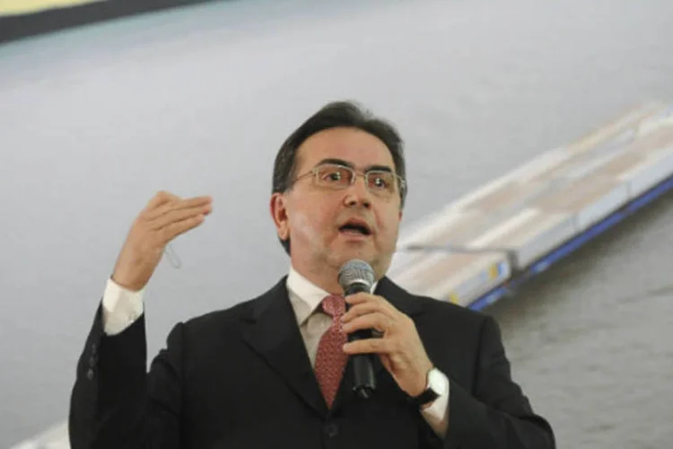 
	Le&ocirc;nidas Cristino: &quot;Sem MP, n&atilde;o haveria condi&ccedil;&otilde;es pol&iacute;ticas de organizar portos privativos&quot;, afirmou o ministro
 (Wilson Dias/ABr)