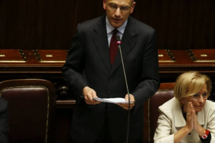 
	Enrico Letta: o premi&ecirc; disse &agrave; C&acirc;mara que &quot;reduzir impostos sem aumentar a d&iacute;vida&quot; ser&aacute; um &quot;objetivo cont&iacute;nuo&quot; do seu governo
 (REUTERS/ Alessandro Bianchi)