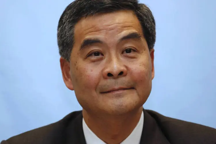Leung Chun-ying: parte do poder atribuído consiste em "avaliar e decidir se será formalizada uma acusação"  (Bobby Yip/Reuters)