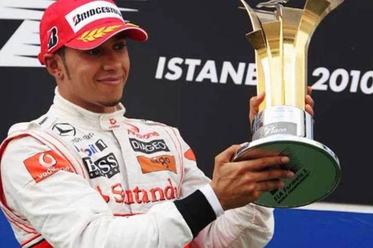 
	O campe&atilde;o da F&oacute;rmula 1 Lewis Hamilton
 (Mark Thompson/Getty Images)