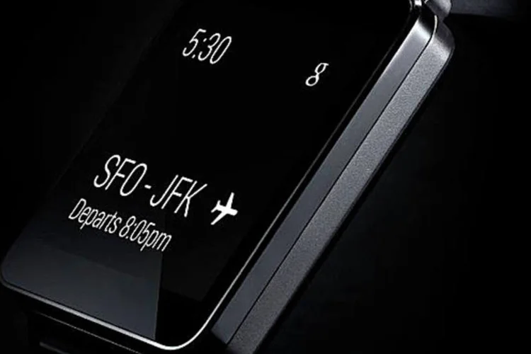 
	LG G Watch, o rel&oacute;gio inteligente da LG que deve ser lan&ccedil;ado ainda neste ano
 (Divulgação/LG)