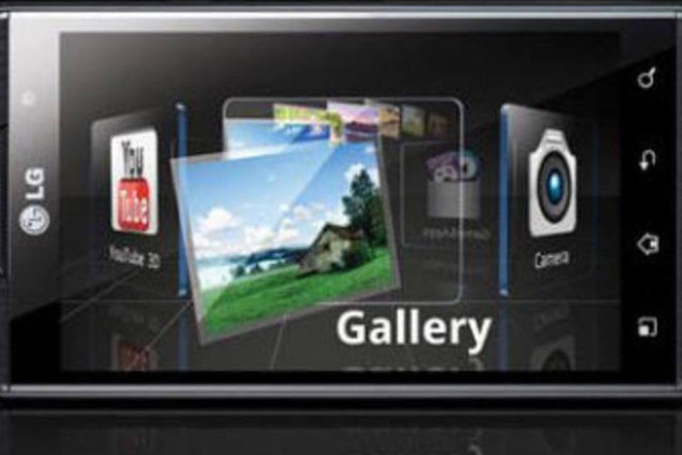 LG apresenta tablet e smartphone com tela 3D