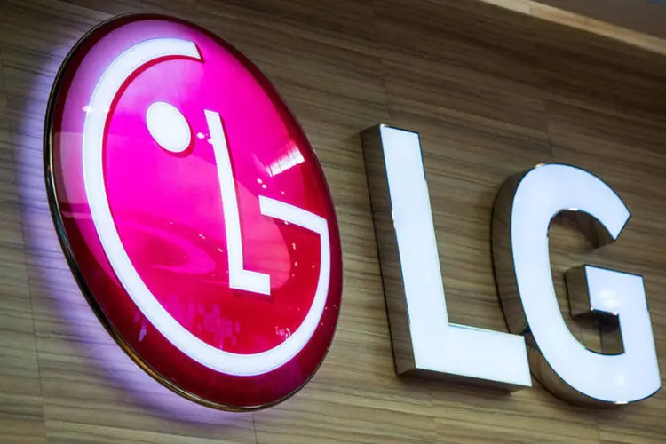 
	Logo da LG: demanda mais fraca para eletr&ocirc;nicos de consumo globalmente tem dificultado o cen&aacute;rio
 (David Ramos/Getty Images)