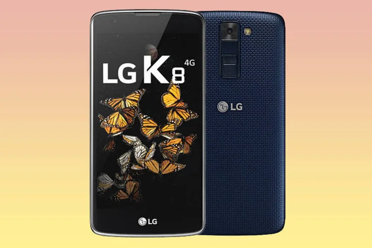 Smartphone LG K8 4G (Divulgação/LG)