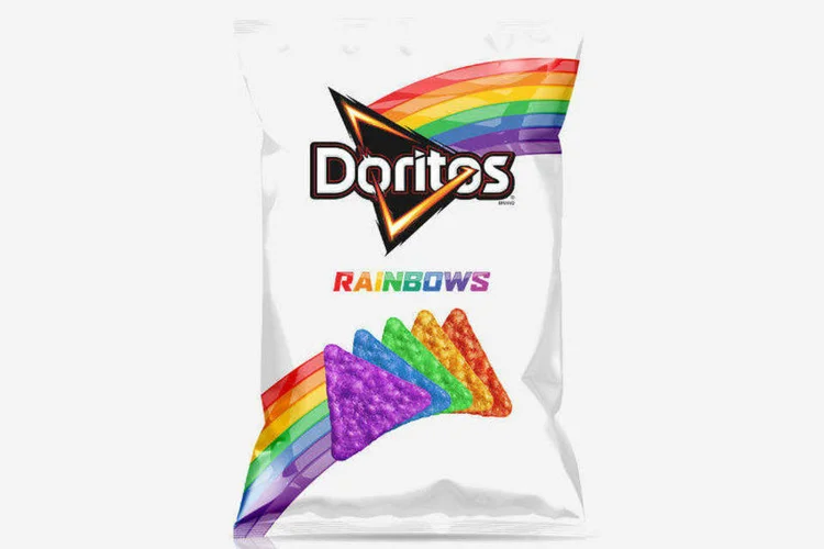 Doritos Rainbow: produto ajuda causas LGBTI+ e fabricante busca apoiar outras diversidades (Doritos/Reprodução)