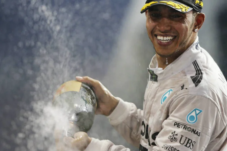 O britânico Lewis Hamilton conquistou o título mundial de Fórmula 1 pela segunda vez em sua carreira  (Reuters)