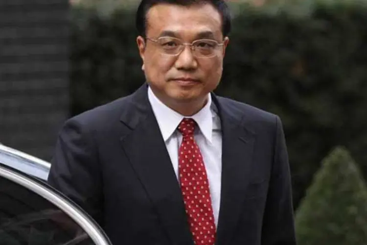Li Keqiang, primeiro-ministro da China: crescimento econômico do país pode desacelerar para 6,5 por cento este ano em relação a cerca de 6,7 por cento em 2016 (Oli Scarff/Getty Images/Getty Images)