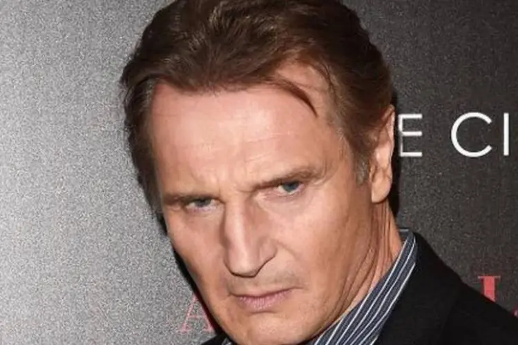 O ator irlandês Liam Neeson: filme estreia dia 4 de dezembro no Brasil (Andrew H. Walker/AFP)