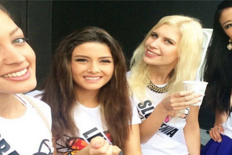 Selfie no concurso de Miss Universo causa confusão no Líbano