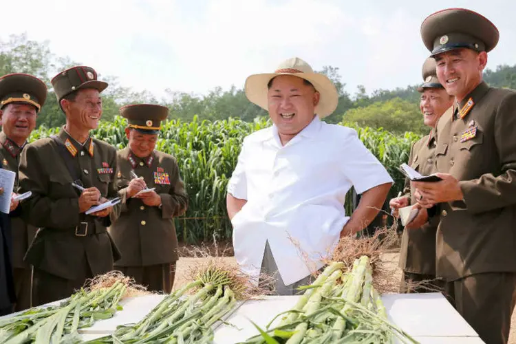 
	L&iacute;der da Coreia do Norte
 (Reuters)