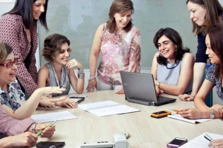 
	Mulheres do programa Lideran&ccedil;a Z, da Siemens: profissionais brasileiras admitem que n&atilde;o ir&atilde;o desalerar na carreira depois que seus filhos nascerem
