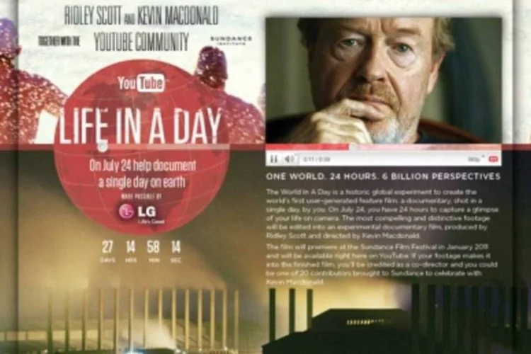 Filme tem produção executiva do cineasta Ridley Scott