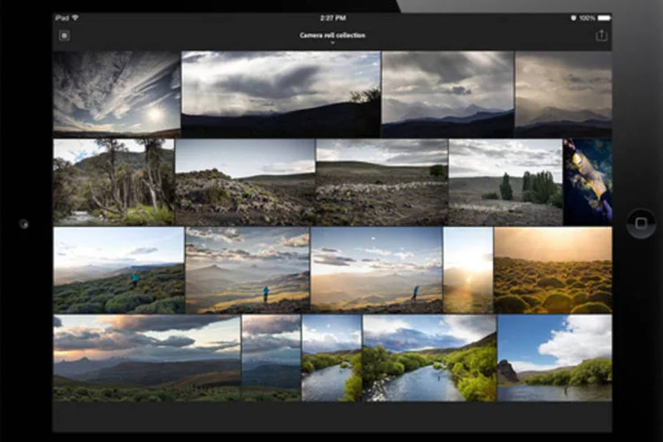 Lightroom mobile: app está disponível de graça para iPads (Divulgação/Adobe)