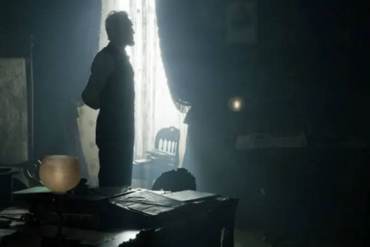 Daniel Day-Lewis em cena do filme Lincoln (2012) (Reprodução)