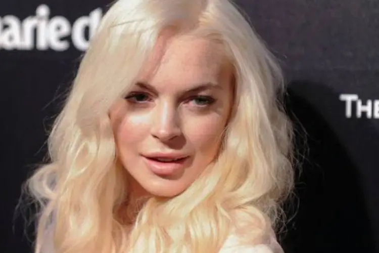 A atriz Lindsay Lohan: nada foi divulgado sobre nome ou data de lançamento da linha de beleza (Gus Ruelas/Reuters)
