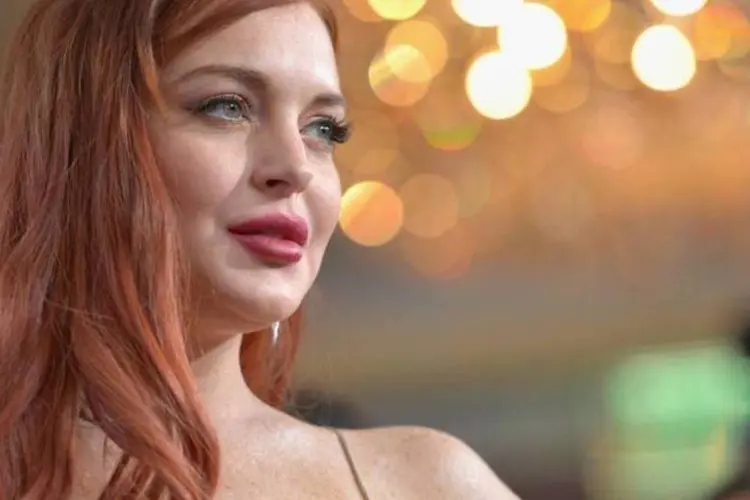 
	Lindsay Lohan: &quot;sua plataforma traz mudan&ccedil;as positivas para o Brasil&quot;, escreveu a atriz sobre o tucano
 (AFP/Charley Gallay)
