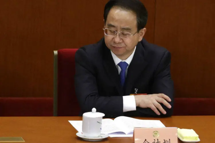 
	Ling Jihua: ele se tornou um nome conhecido em 2012, quando seu filho bateu uma Ferrari em Pequim
 (REUTERS/Jason Lee)