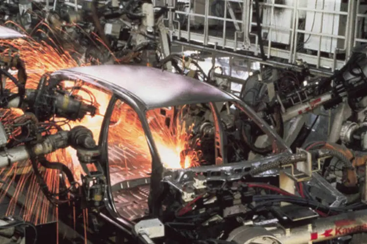 Fábrica da Toyota: montadora não consegue prever quando reabrirá unidades (Divulgação/Toyota)