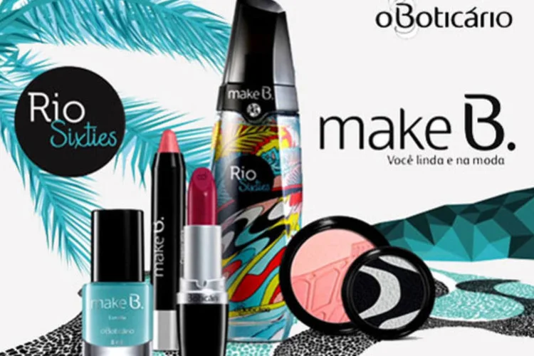 Linha de maquiagem Make B Rio 60 (Divulgação)