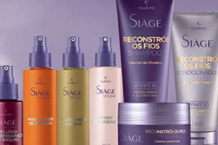 Linha de produtos para cabelos Siàge, da Eudora (Divulgação/Eudora)