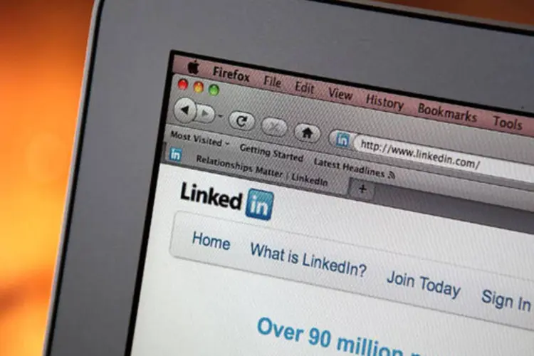 Linkedin: a rede social para profissionais pode ser uma boa vitrine para o seu currículo, garantem especialistas (Getty Images)