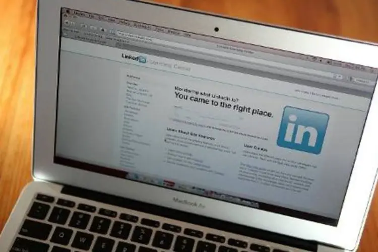 
	LinkedIn: receita aumentou para US$ 637,7 milh&otilde;es ante US$ 473,2 milh&otilde;es
 (Justin Sullivan/AFP)