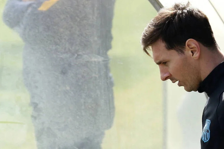 
	Lionel Messi: a suposta fraude ao fisco espanhol chegou a 4,16 milh&otilde;es de euros
 (Albert Gea / Reuters)