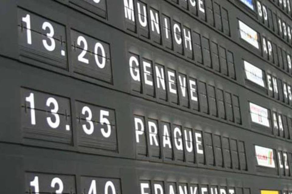 Aeroporto de Frankfurt tem 40 voos cancelados na manhã de quinta
