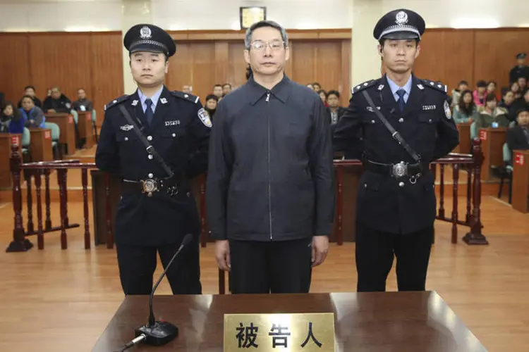 Liu Tienan: ele foi a primeira autoridade com nível ministerial a encarar uma investigação depois que Xi Jinping se tornou o líder do Partido Comunista (Langfang Intermediate Peoples Court/Reuters)