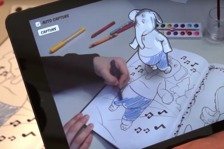Livros de colorir: Disney quer atrair nova geração com tecnologia (Reprodução/Disney)