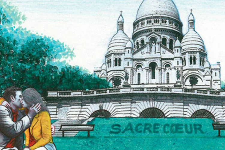 
	Trecho de Travel Book da Louis Vuitton com jornada visual de artistas: marca convidou 4 artistas de diferentes pa&iacute;ses para visitarem cidades estrageiras &agrave; eles
 (Reprodução)