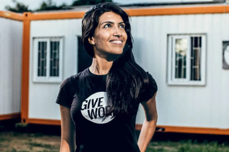 A americana Leila Janah, da Samasource: emprego para moradores de países africanos (Divulgação/Samasource Press Albums)