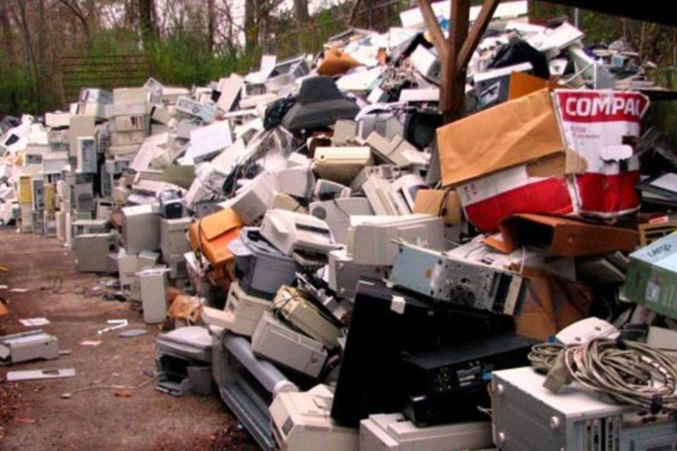 Lixo eletrônico no mundo aumentará 33% em cinco anos