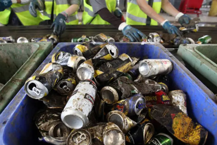 
	Cesto de lixo: a coleta deve ficar suspensa por uma semana depois do in&iacute;cio da paralisa&ccedil;&atilde;o do governo
 (Getty Images)