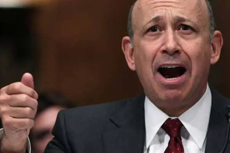 
	Lloyd Blankfein, presidente e CEO do Goldman Sachs: ele ganhou rendimentos de US$ 23 milh&otilde;es por seu desempenho de 2015, uma queda de 4%
 (Getty Images)