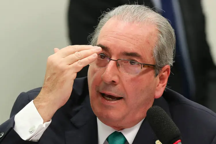
	Cunha: o peemedebista reclama de ser tratado como um condenado, apesar de ter apenas acusa&ccedil;&otilde;es contra seu nome
 (Lula Marques/ AGPT)