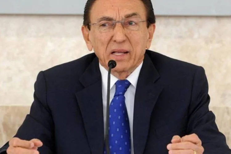 O ministro Edison Lobão: "as regras que aplicamos para a nossa Petrobras devem ser as mesmas aplicadas para as empresas estrangeiras que vêm trabalhar conosco" (Wilson Dias/ABr)