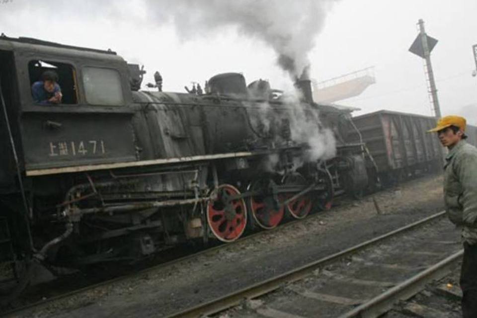 China aposenta suas últimas locomotivas a vapor
