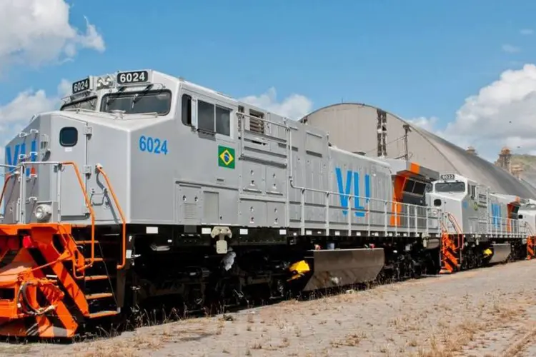 
	Locomotiva da VLI: a Vale det&eacute;m agora 37,6 do capital total da companhia
 (Divulgação/VLI)
