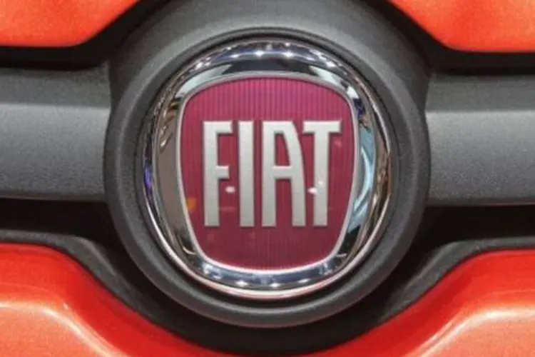 
	Logo da Fiat: a f&aacute;brica tem cerca de 19 mil funcion&aacute;rios
 (Daniel Roland/AFP)