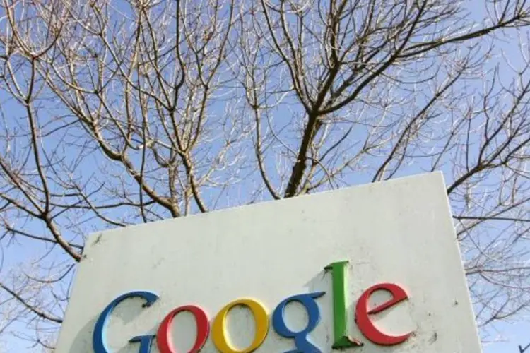 A ação do Google recuava 8,3 por cento, a 586,47 dólares, às 16h31  (Justin Sullivan/Getty Images)