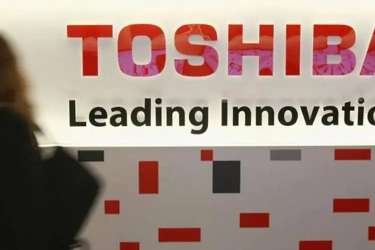 
	Toshiba: o acordo foi avaliado em 20 bilh&otilde;es de ienes (166,15 milh&otilde;es de d&oacute;lares), de acordo com uma fonte da companhia
 (Sean Gallup/Getty Images)