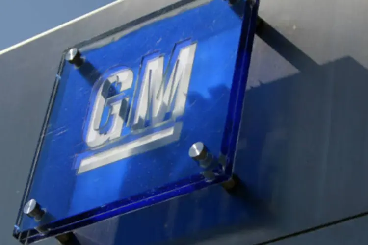 
	Logo da GM: o acordo prorroga at&eacute; abril o contrato de 779 empregados que desde ano passado est&atilde;o suspensos temporariamente.
 (REUTERS/Jeff Kowalsky)